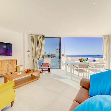 Beachfront Apartment Migjorn Cel By Sealand Villas 科洛尼亚圣霍尔迪 外观 照片