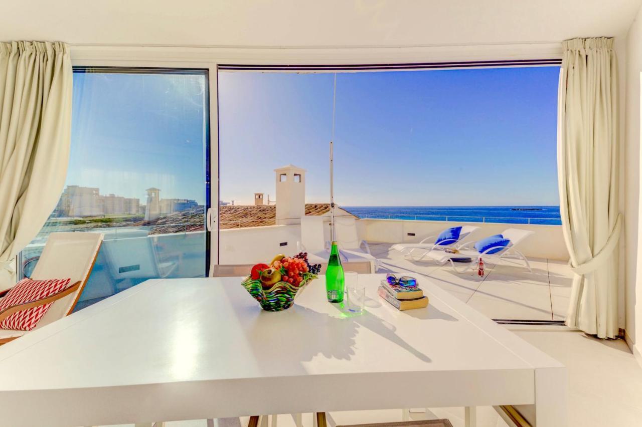 Beachfront Apartment Migjorn Cel By Sealand Villas 科洛尼亚圣霍尔迪 外观 照片