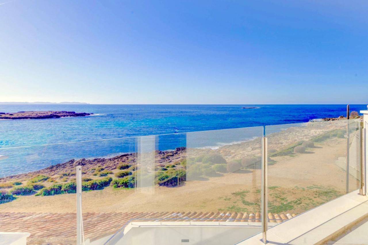Beachfront Apartment Migjorn Cel By Sealand Villas 科洛尼亚圣霍尔迪 外观 照片